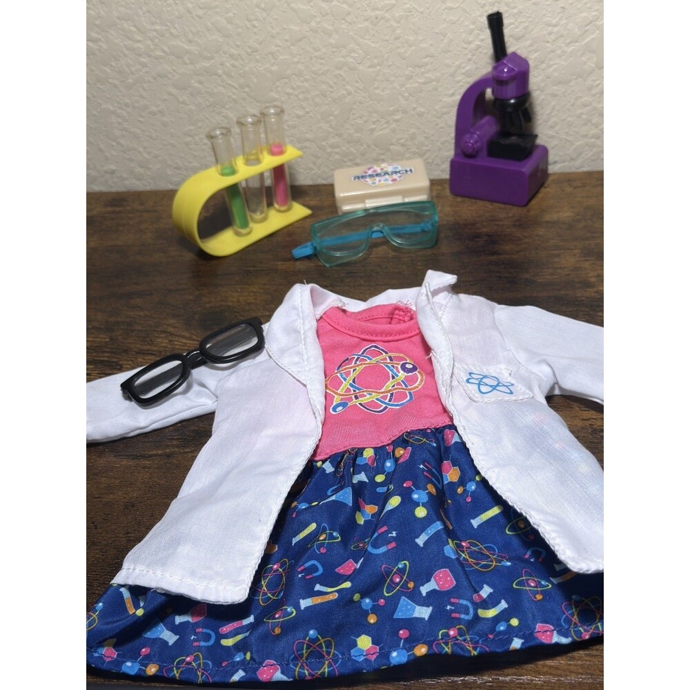 My Life As Scientist Lab 18'' Playset Lab Coat Microscope Glasses